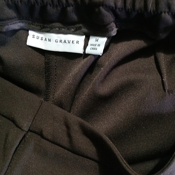 🤑 Brown Susan Graver Dress Pants / Slacks Size 14 - Picture 3 of 5